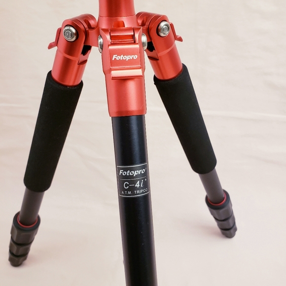 Fotopro C4i Camera Tripod In Red - Picture 6 of 15